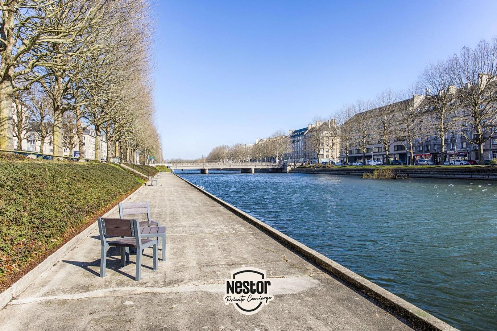 Ferienwohnung La Casa Relaxio — Un Nid Douillet En Hyper Centre Caen Exterior foto